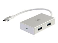 C2G USB-C Hub with 4 USB-A Ports - hubb - 4 portar 89153