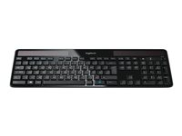 Logitech Wireless Solar K750 - tangentbord - tysk Inmatningsenhet 920-002916