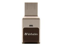 Verbatim Fingerprint Secure - USB flash-enhet - 128 GB 49339