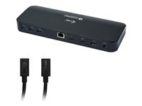 i-Tec - dockningsstation - USB-C / Thunderbolt 3 - HDMI, Thunderbolt - 1GbE TB3HDMIPLUSX