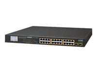 PLANET GSW-2620VHP - switch - 24 portar - rackmonterbar GSW-2620VHP