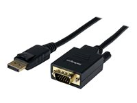 StarTech.com 6ft DisplayPort to VGA Cable – 1920x1200 - M/M – DP to VGA Adapter Cable for Your Computer Monitor or Display (DP2VGAMM6) - DisplayPort-kabel - 1.83 m DP2VGAMM6