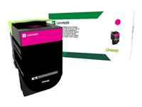 Lexmark 802HM - Lång livslängd - magenta - original - tonerkassett - LCCP, LRP 80C2HM0