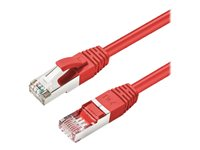 MicroConnect patch-kabel - 7.5 m - röd MC-SFTP6A075R