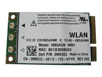 Intel Wireless WiFi Link 4965AGN - nätverksadapter - PCIe Mini Card MK933