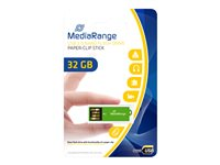 MediaRange Nano - USB flash-enhet - 32 GB MR977