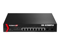 Edimax Pro GS-5208PLG V2 - switch - 8 portar - smart - rackmonterbar GS-5208PLG V2