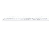 Apple Magic Keyboard with Touch ID and Numeric Keypad - tangentbord - QWERTY - brittisk Inmatningsenhet MK2C3B/A