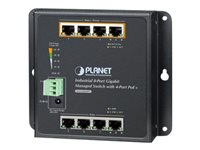 PLANET WGS-804HPT - switch - 8 portar - Administrerad WGS-804HPT