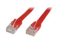 MicroConnect UltraFlat - nätverkskabel - 1 m - röd V-UTP601R-FLAT