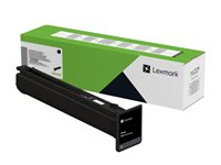 Lexmark - svart - original - tonerkassett - LCCP, LRP 77L20K0