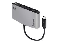 ALOGIC ThunderBolt 3 Dual HDMI Portable Docking Station with 4K - dockningsstation - Thunderbolt 3 - HDMI - 1GbE TB3D2HDPBL-SGR