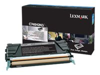 Lexmark - Lång livslängd - svart - original - tonerkassett - LCCP, LRP C746H2KG