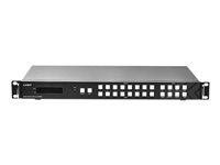 Lindy 8x8 HDMI 18G Matrix with Video Wall Scaling - video-/ljudomkopplare - Administrerad - rackmonterbar 38260