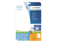 HERMA Premium - laminerade etiketter - matt - 50 etikett (er) - 210 x 148 mm 5064