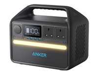 Anker PowerHouse 535 - bärbar kraftstation - LiFePO4 - 32000 mAh - 512 Wh A1751311