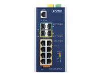 PLANET IGS-5225-8P2S2X - switch - 12 portar - Administrerad IGS-5225-8P2S2X