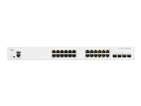 Cisco Business 250 Series CBS250-24T-4G - switch - 24 portar - smart - rackmonterbar CBS250-24T-4G-EU