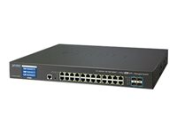 PLANET GS-5220-24T4XVR - switch - 28 portar - Administrerad - rackmonterbar GS-5220-24T4XVR