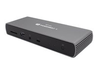 i-Tec Thunderbolt 4 Dual Display Docking Station + Power Delivery - dockningsstation - Thunderbolt 4 - 12-slot - 2 x Thunderbolt, HDMI - 2.5GbE TB4DUALDOCKPD