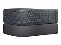 Logitech ERGO K860 Split Keyboard for Business - tangentbord - AZERTY - fransk - grafit Inmatningsenhet 920-010346