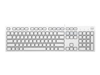 Dell KB216 - tangentbord - QWERTZ - tysk - vit Inmatningsenhet 058VY