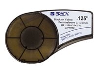 Brady PermaSleeve B-342 - fodral - matt - 1 rulle (rullar) M21-125-C-342-YL