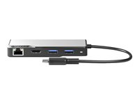 ALOGIC USB-C Fusion MAX 6-in-1 Hub - dockningsstation - USB-C - VGA, HDMI - 1GbE UCFUPRGV-SGR