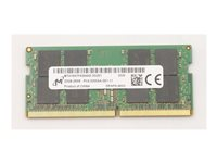 Micron - DDR4 - modul - 32 GB - SO DIMM 260-pin - 3200 MHz / PC4-25600 5M30V06807