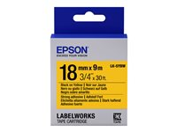 Epson LabelWorks LK-5YBW - etiketttejp - 1 kassett(er) - Rulle (1,8 cm x 9 m) C53S655010