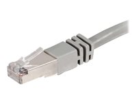 C2G Cat5e Booted Shielded (STP) Network Patch Cable - patch-kabel - 4 m - grå 83753