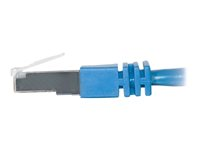 C2G Cat5e Booted Shielded (STP) Network Patch Cable - patch-kabel - 15 m - blå 83776