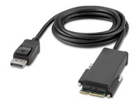 Belkin Modular Secure Single Head - omkopplare för tangentbord/video/mus - 2 portar - TAA-kompatibel F1DN102MOD-PP-4