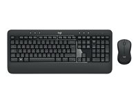 Logitech MK540 Advanced - sats med tangentbord och mus - QWERTZ - schweizertyska Inmatningsenhet 920-008677