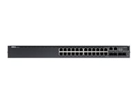 Dell Networking N3024 - switch - 24 portar - Administrerad - rackmonterbar 210-ABOD