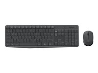 Logitech MK235 - sats med tangentbord och mus - tysk Inmatningsenhet 920-007905