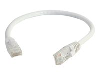 C2G Cat5e Booted Unshielded (UTP) Network Patch Cable - patch-kabel - 2 m - vit 83263