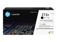 HP 213X - Lång livslängd - svart - original - LaserJet - tonerkassett (W2130X) W2130X