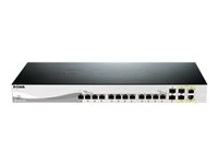 D-Link DXS 1210-16TC - switch - 16 portar - smart - rackmonterbar DXS-1210-16TC