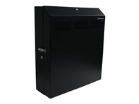 StarTech.com Wall-Mount Server Rack with Dual Fans and Lock - Vertical Mounting Rack for Server - 4U - rack - 10U RK419WALVS