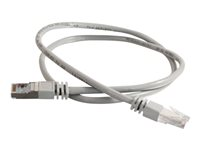 C2G Cat5e Booted Shielded (STP) Network Patch Cable - patch-kabel - 50 m - grå 83759