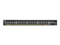 Zyxel XGS2220 Series XGS2220-54HP - switch - 48-portars GbE L3-åtkomst, NebulaFLEX Cloud med 6 10 G uplink - 54 portar - Administrerad - rackmonterbar XGS2220-54HP-EU0101F