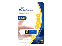 MediaRange Nano - USB flash-enhet - 8 GB MR975