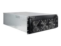 Inter-Tech 4W2 Mining Rack - kan monteras i rack - 4U - ATX 88887236