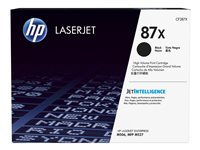 HP 87X - Lång livslängd - svart - original - LaserJet - tonerkassett (CF287X) CF287X