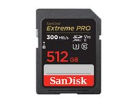 SanDisk Extreme Pro - flash-minneskort - 512 GB - SDXC UHS-II SDSDXDK-512G-GN4IN