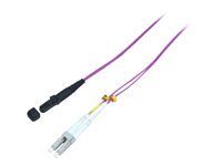 MicroConnect nätverkskabel - 25 m - erika-violett FIB432025-4