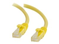 C2G Cat5e Booted Unshielded (UTP) Network Patch Cable - patch-kabel - 3 m - gul 83244