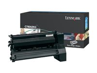 Lexmark - svart - original - tonerkassett - LCCP C780A2KG