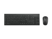 Kensington KM150 EQ - sats med tangentbord och mus full size - QWERTY - italiensk Inmatningsenhet K75562IT